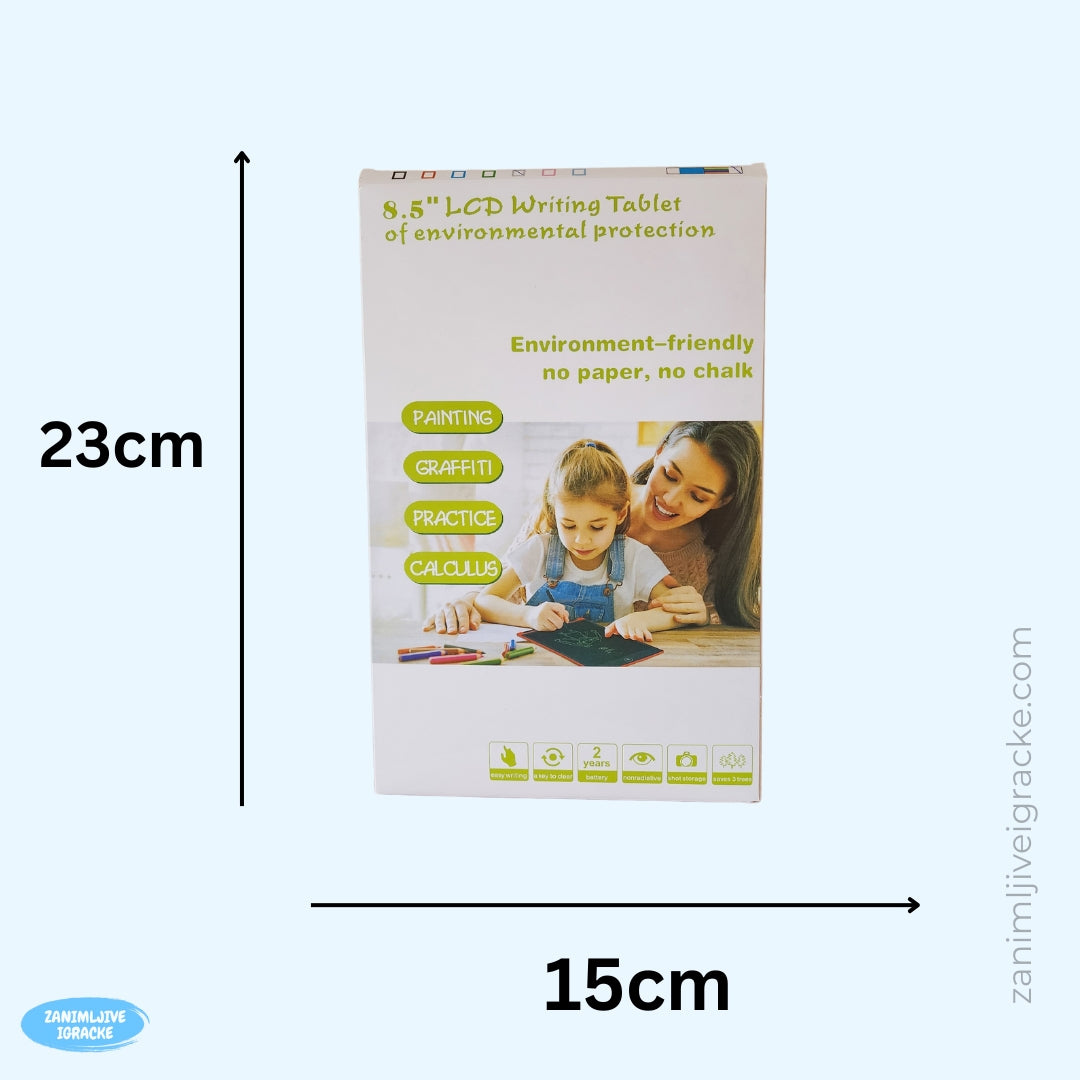Piši - briši tablet LCD