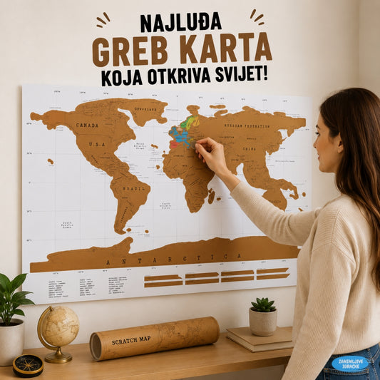 Putnička Greb Karta Svijeta