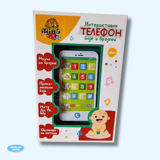 Bebi telefon - Boje i Brojevi