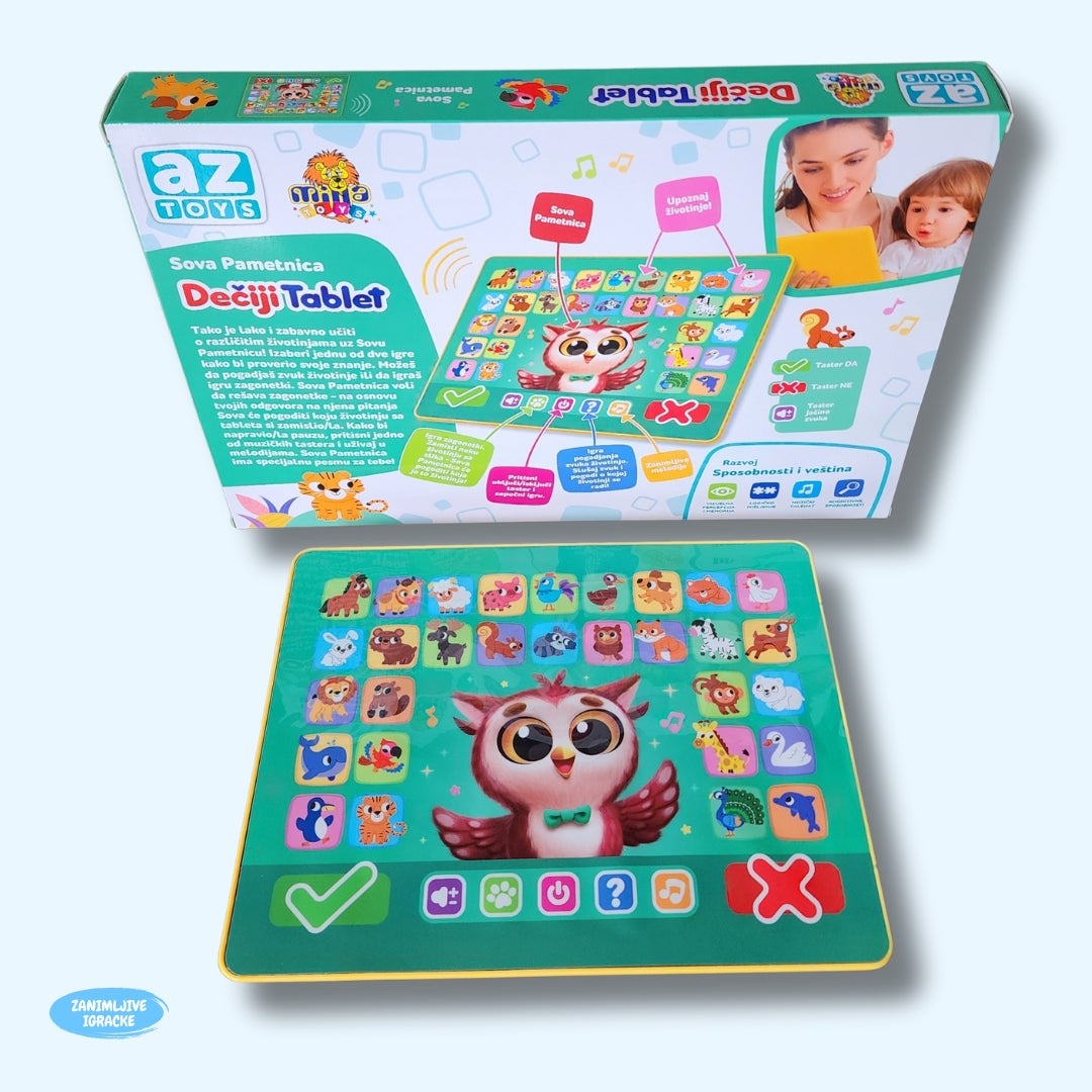 Dječiji tablet - Sova Pametnica