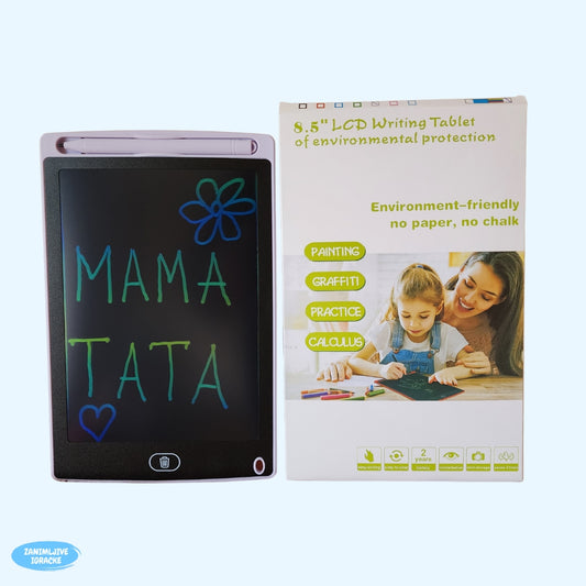 Piši - briši tablet LCD