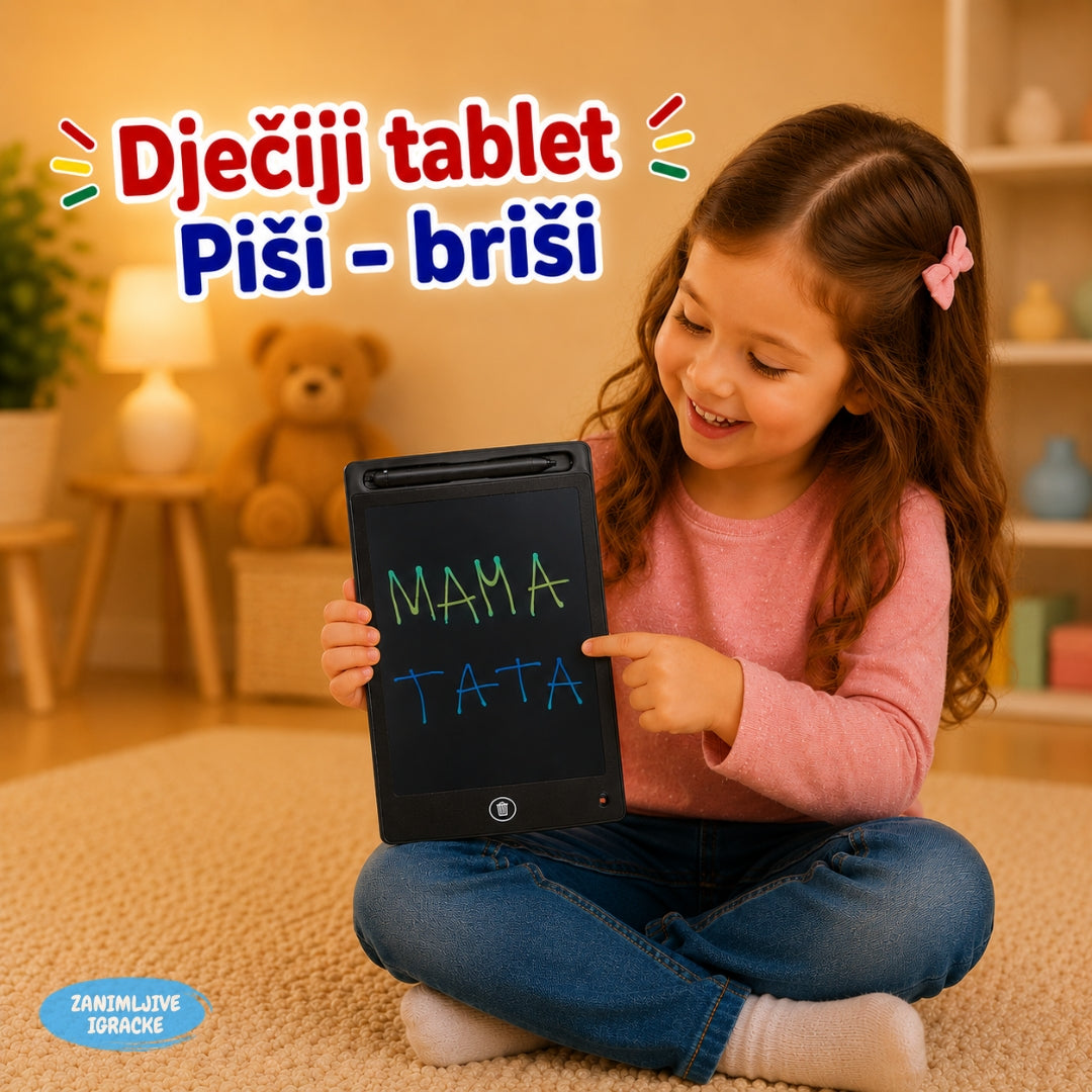 Piši - briši dječiji tablet