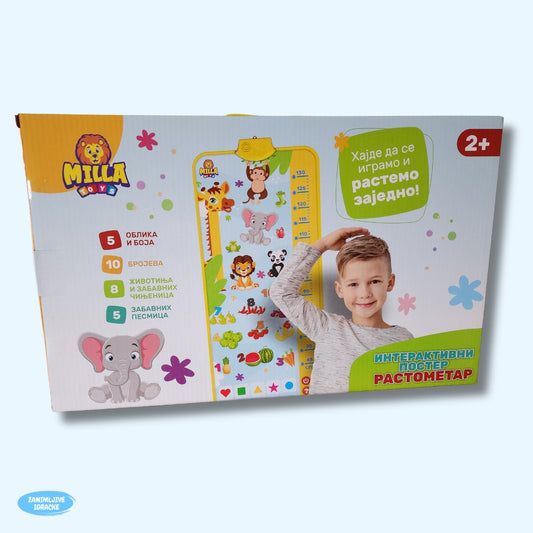 Interaktivni poster - Rastometar