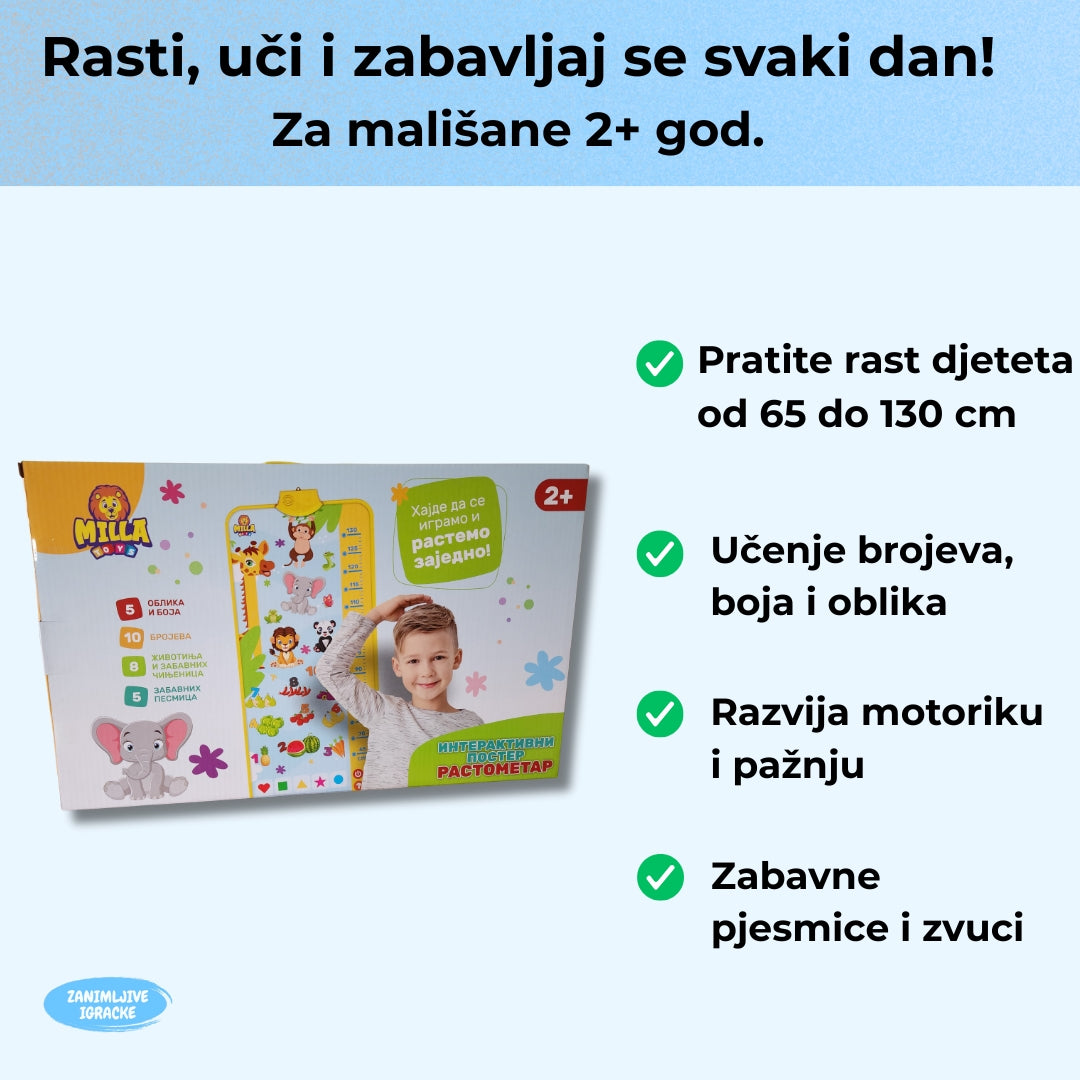 Interaktivni poster - Rastometar