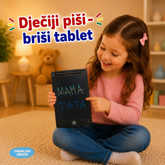 Piši - briši tablet LCD