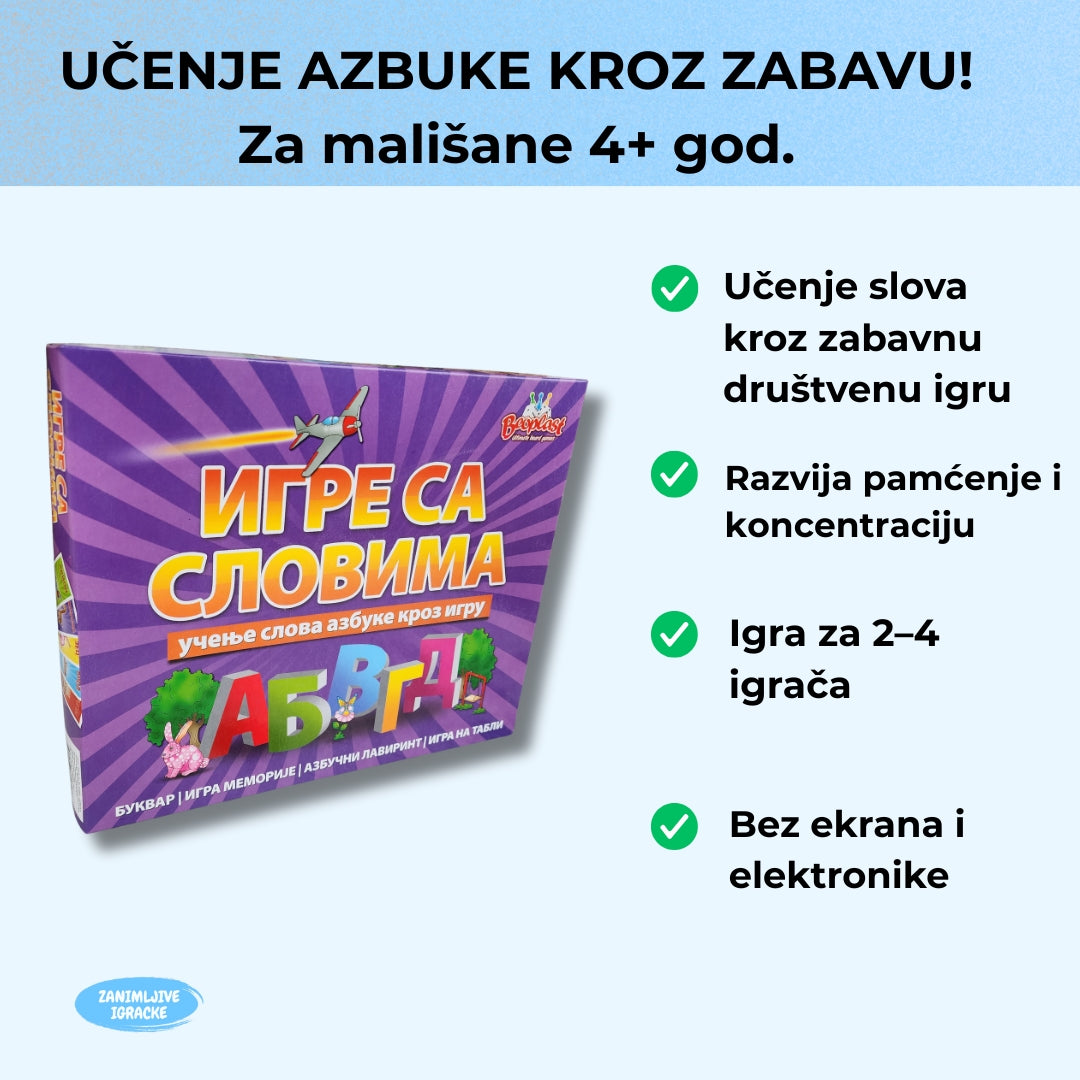 Igre sa slovima - Azbuka