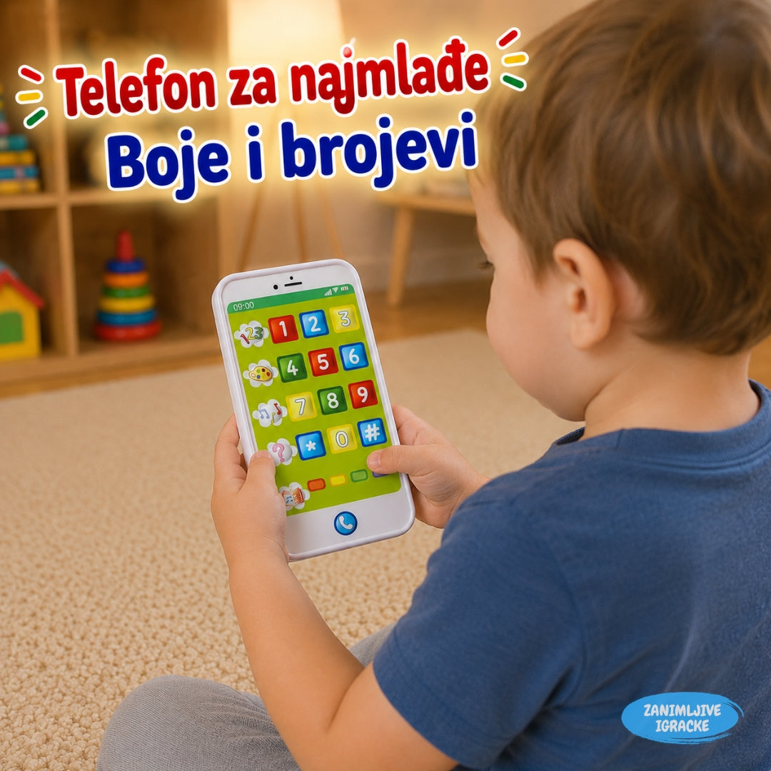 Bebi telefon - Boje i Brojevi