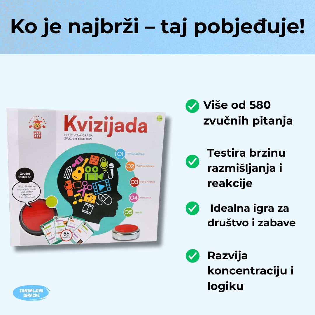 Kvizijada - Društvena igra