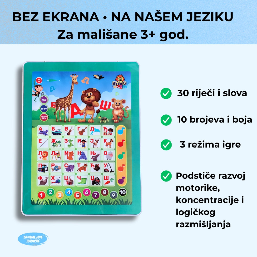 Interaktivni Tablet - Azbuka