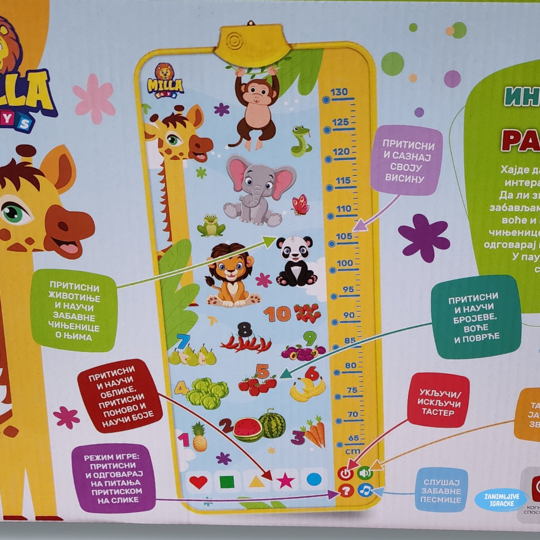 Interaktivni poster - Rastometar