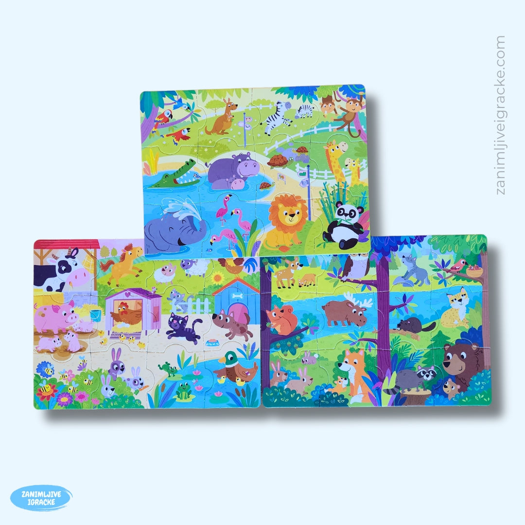 Slagalice Pričalice - Životinje