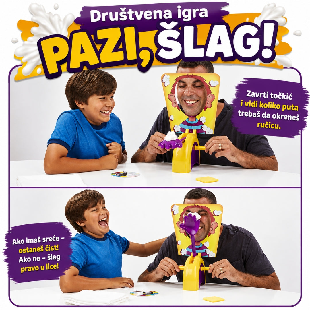 Društvena igra PAZI, ŠLAG!