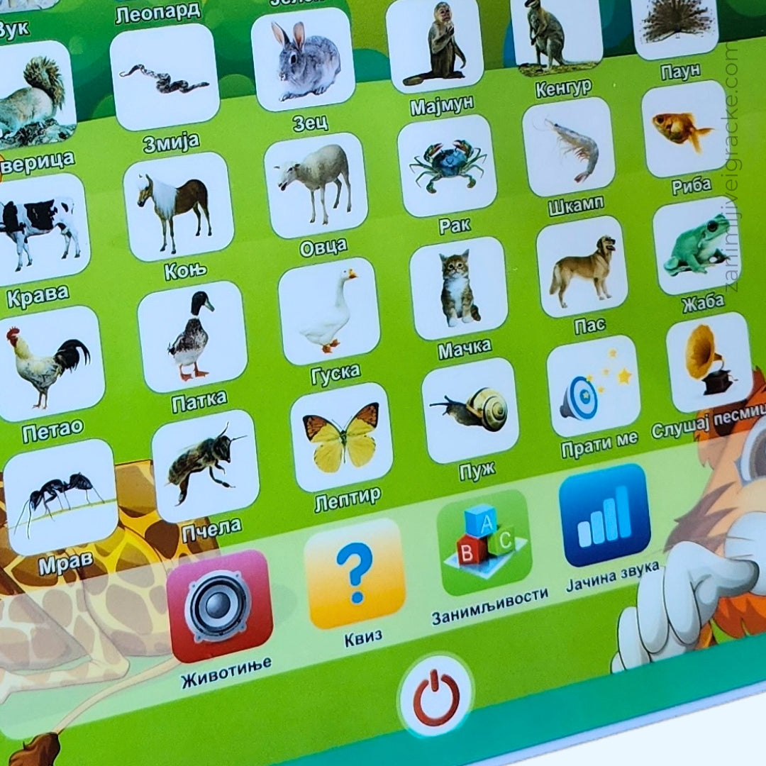 Dječiji tablet - Životinje