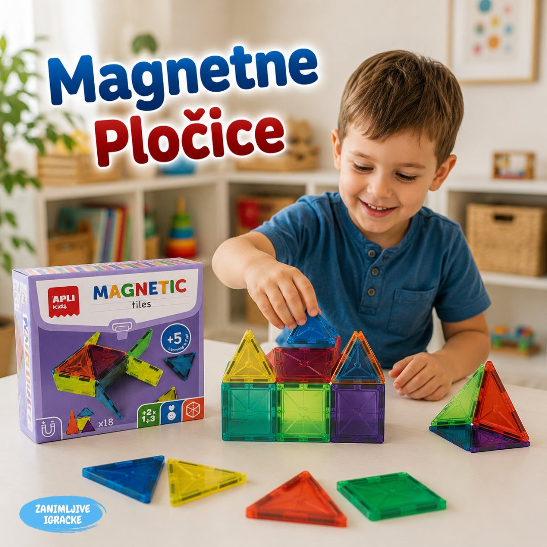 Magnetne Pločice 3D
