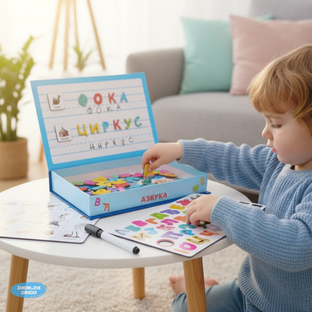 Magnetni Koferčić sa Slovima - Azbuka