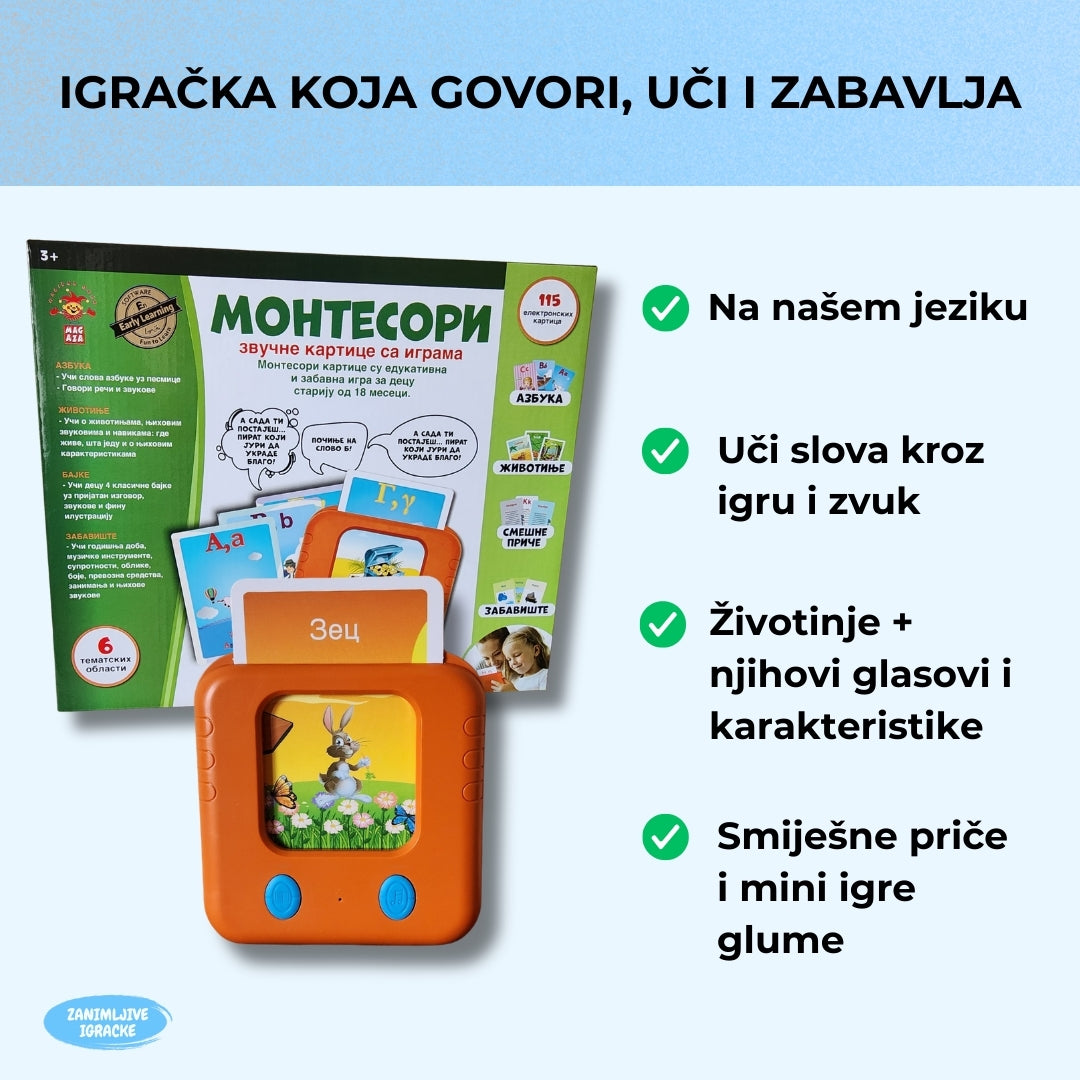 Edukativne kartice Montesori