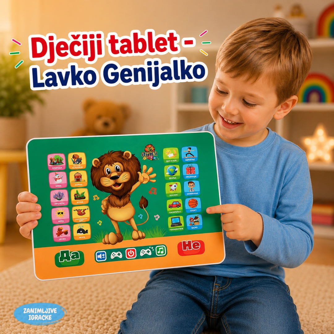 Dječiji tablet - Lavko Genijalko
