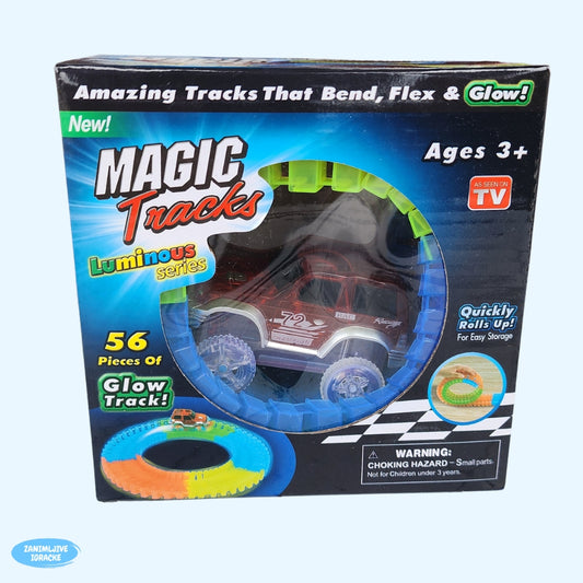 Svijetleća auto staza i auto - mini