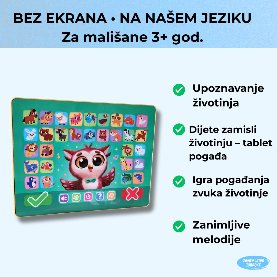 Dječiji tablet - Sova Pametnica